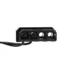 Akyga AW-12E-BR 120 mm korpusa ventilators, 33 sarkanas LED, Molex, melns