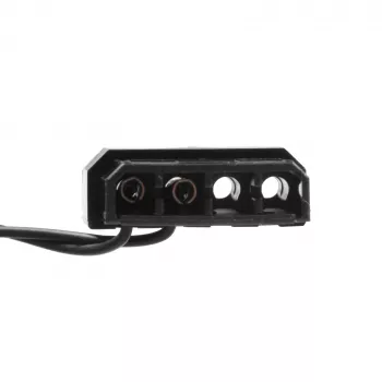 Akyga AW-12E-BR 120 mm korpusa ventilators, 33 sarkanas LED, Molex, melns