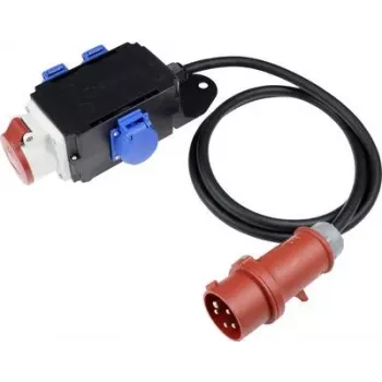 Elektriskais adapteris AS Schwabe MIXO 61520 — CEE spraudnis 3x400V uz 3x230V