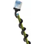 Goobay Ultra-Flexible CAT 6A Patch Cable slim U/FTP melns - īpaši īss spraudnis (74322)