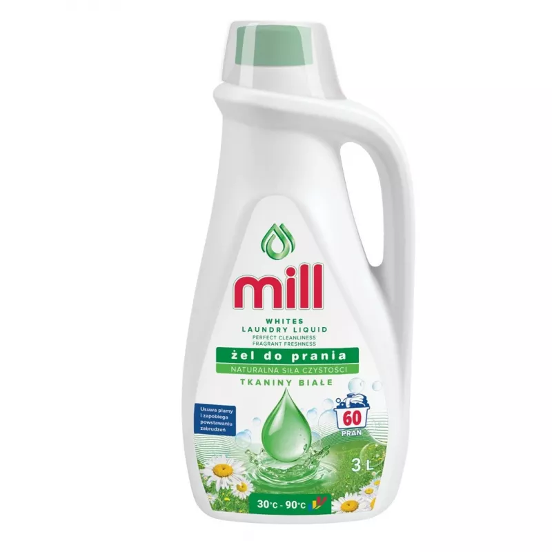 MILL Universāls veļas želeja 3l, 60 mazgāšanas reizes