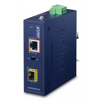 Tīkla mediju pārveidotājs PLANET IGTP-815AT