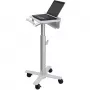 Ergotron StyleView SV10 ratiņi klēpjdatoram - medicīniski - metāls - balts, alumīnijs - ekrāns līdz 43,2 cm (17 inch) (SV10-1100-0)