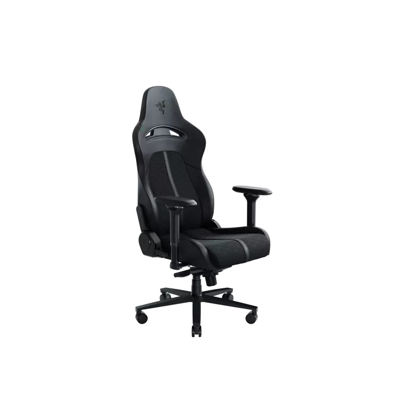 Razer Enki spēļu krēsls, melns, EPU āda un tērauds