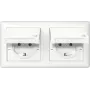 GIRA 415803 SCHUKO KD + Komplekts IP44 + Rāmis