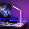 Galda lampa Hawk HW-LAMP04 balta LED regulējama, balta apdare, regulējama galva un roka