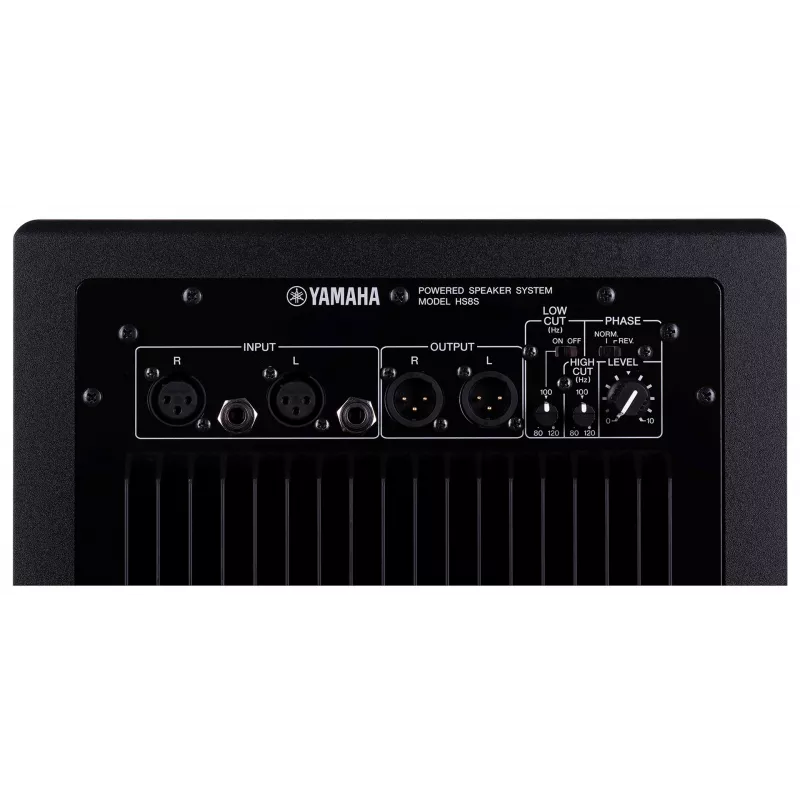 Yamaha HS8S subwoofer Black 150 W