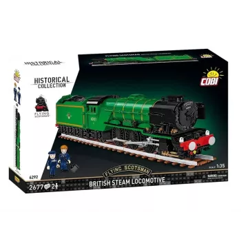 Cobi Būvējamie Bloki Vilciens Flying Scotsman modelis COBI-6292 mērogs 1:48, konstruktors
