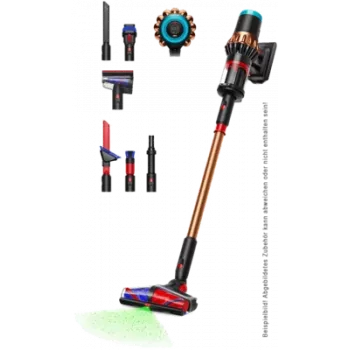 Dyson V16 Piston Animal bezvadu putekļsūcējs ar īpašu tīrīšanas komplektu (495948-01), matēti melns/vara
