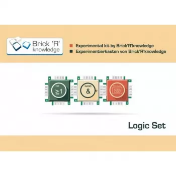 ALLNET ALL-BRICK-0630 daudzkrāsainu klucīšu komplekts saderībai ar Brick’R’knowledge