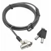 Slēdzene ar trosi DICOTA D31540 Melna 2 m