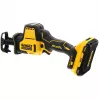 DeWALT DCS369NT-XJ metāla zāģis 2800 sitieni/min Melns, Dzeltens