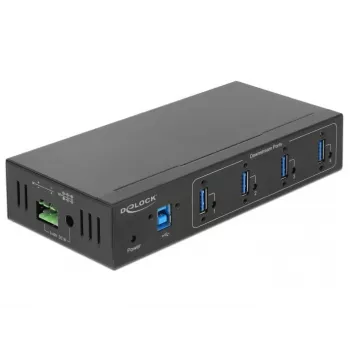 DeLOCK 63309 USB 3.2 Gen 1 interfeisa centrmezgls ar metāla korpusu