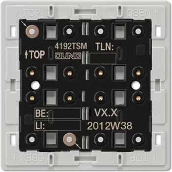 Jung 4192TSM Black KNX vadības panelis