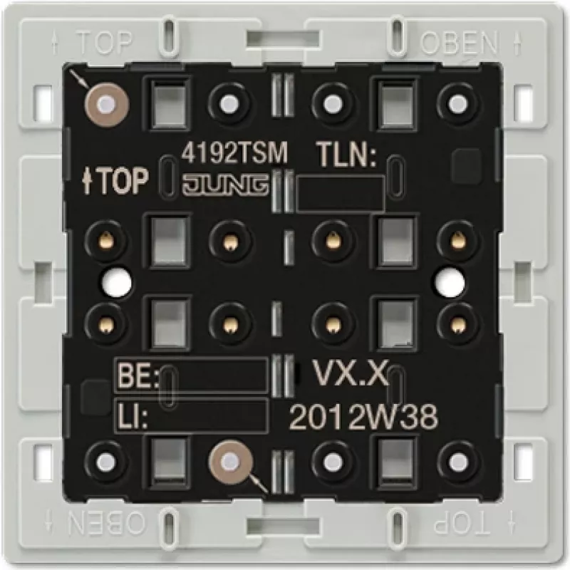 Jung 4192TSM Black KNX vadības panelis