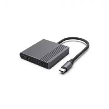 I/O adapteris USB-C uz HDMI/DP A-CM-HDMIFDPF-01 GEMBIRD