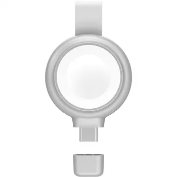 Lādētājs 4smarts QI2 Smartwatch Silver USB Bezvadu ātrā uzlāde