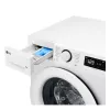 LG F2WR508SWW priekšējās ielādes veļas mašīna, 8 kg, 1200 RPM, tvaika funkcija