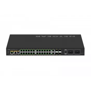 NETGEAR GSM4230UP pārvaldāms L2/L3 Gigabit Ethernet (10/100/1000) Power over Ethernet (PoE) slēdzis 1U melns