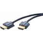 ClickTronic 70701 HDMI kabelis 0,5 m HDMI A tipa (standarta) zils (70701)
