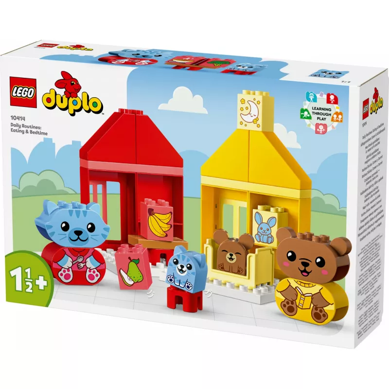 LEGO DUPLO Manas Pirmās Ikdienas Rutīnas: Ēšana un Gulētiešana 10414
