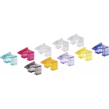 Kabeļu remonta klipši Renkforce RF-NW-RC — 10 gab. RJ45/RJ12/RJ11 kabeļu remontam