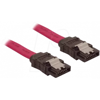 SATA kabelis S/CONN BS78241-1.0 1 m Tēviņš/Tēviņš Sarkans