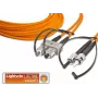Lightwin Duplex LWL Patch Cable, MM OM1, SC-ST, 10 m