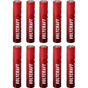 Voltcraft VC-16108025 Mini AAAA baterija sārma-mangāna 1,5 V 500 mAh 10 gab.