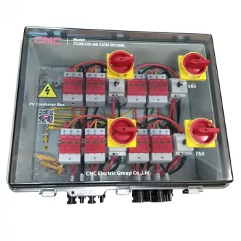 PV kombinēšanas kārba CNC NV822331 DC 8 ieejas 8 izejas IP66