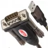 UNITEK Y-105A seriālais kabelis Melns 1.5 m USB Type-A DB-9