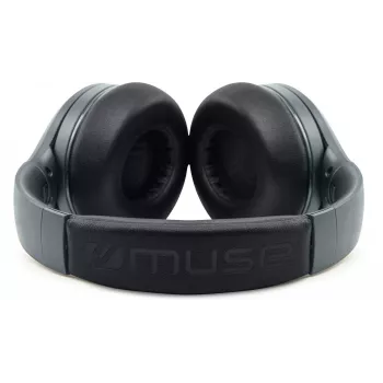 Austiņas muse M-295 ANC — bezvadu supra-aural, Bluetooth & USB-C, 20–20000 Hz, 260 g, pelēka