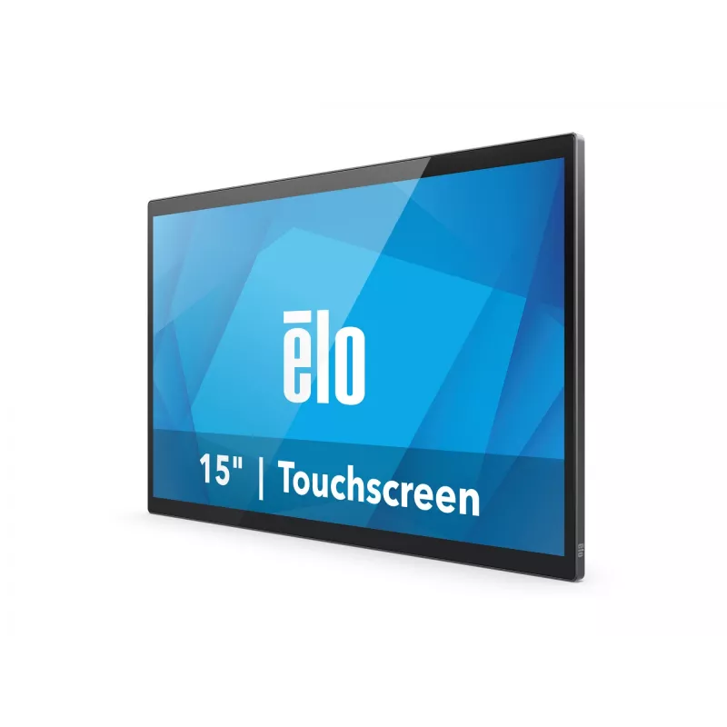 Elo 1504LS 15 inch Full HD skārienmonitors, projicēts kapacitatīvs, 10 punktu, USB-C, pelēks