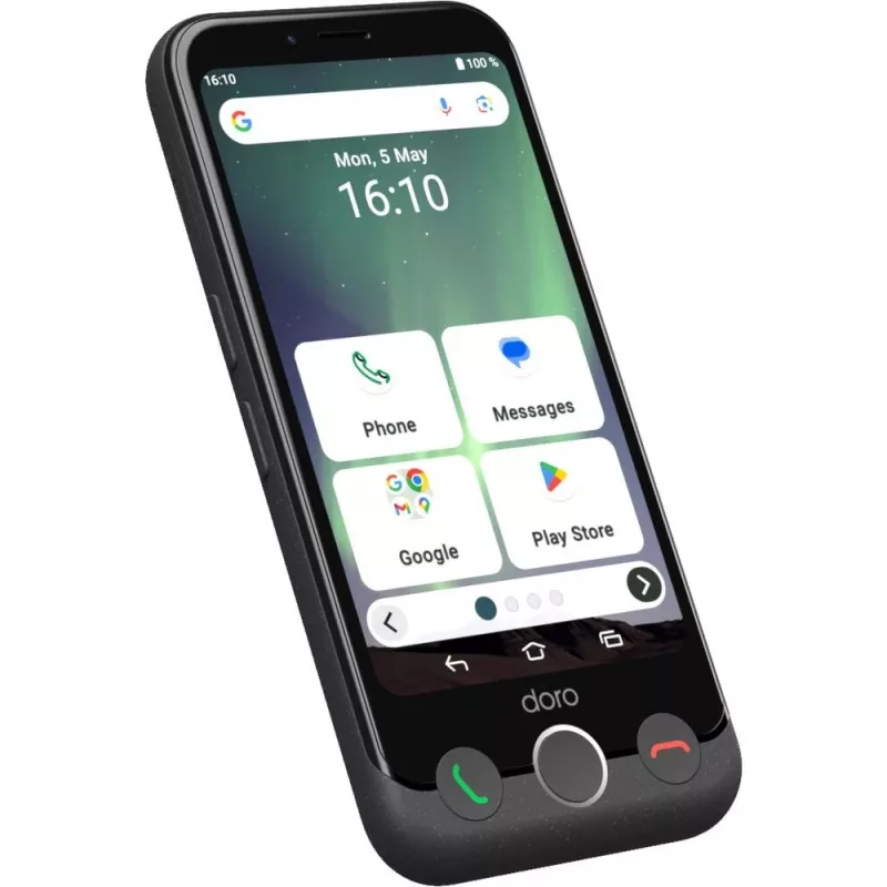 Viedtālrunis Doro Aurora A10 4.5 collu 4GB 64GB Melns