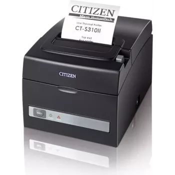 POS printeris Citizen CT-S310-II — Tiešā termoprintēšana 203 x 203 DPI, 160 mm/s, 80/58 mm, vadu, melns