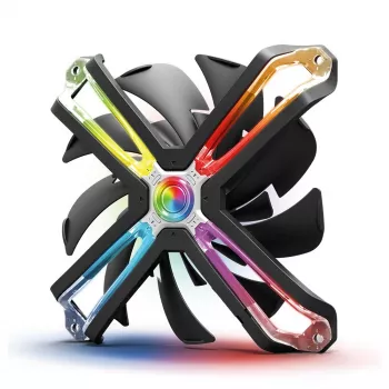 Zalman ZM-SF120 120mm RGB ventilators - Adresējams savienotājs - Unikāls reverss - Korpusa ventilators - 28 dB