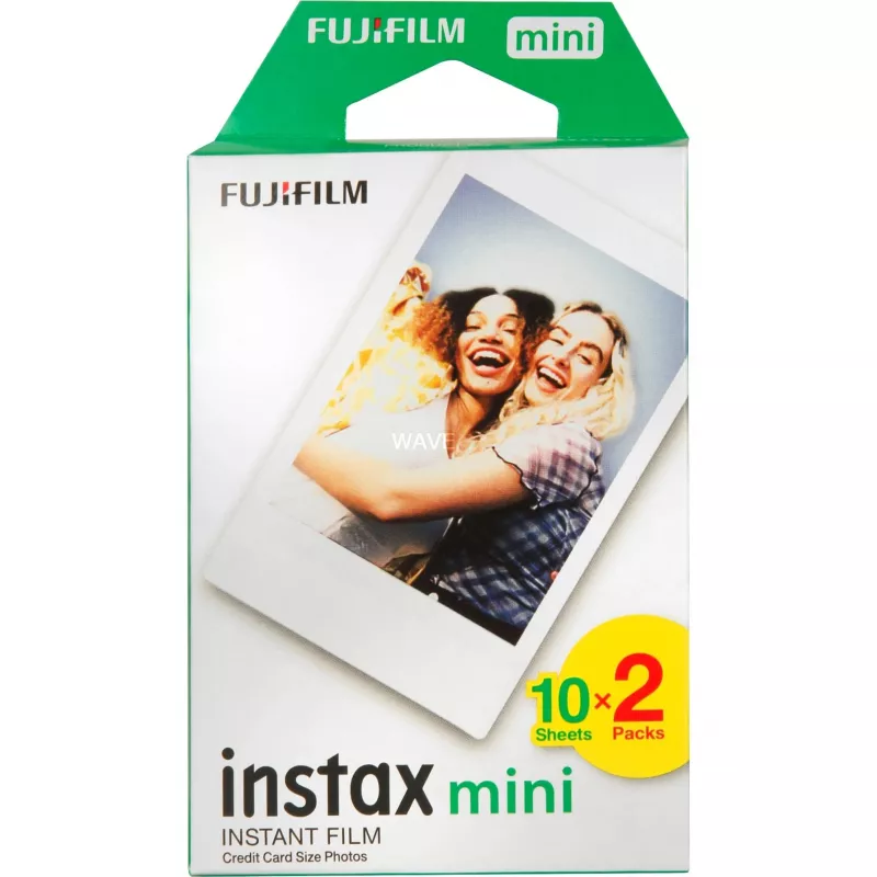 Fujifilm Instax Mini spīdīgā filma, 20 loksnes (2x10)