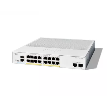 Pārvaldāms slēdzis Cisco Catalyst 1300-16FP-2G 16 Port GE Full PoE