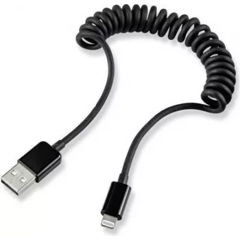 USB 2.0 uz Apple Lightning kabelis Renkforce RF4087422, 1x USB-A uz 1x Lightning, 0,95 m, Melns