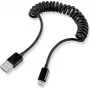 USB 2.0 uz Apple Lightning kabelis Renkforce RF4087422, 1x USB-A uz 1x Lightning, 0,95 m, Melns