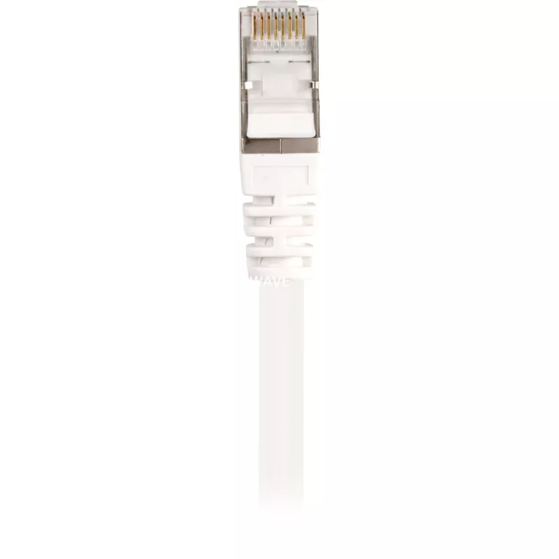 Patch kabelis RJ45 Spraudnis > RJ45 Spraudnis CAT.6 S/FTP (Balts, 1,5 Metri)