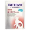 KATTOVIT Niere/Renal 85 g sachet — 12 x 85 g, mājputnu gaļa (liellopu, vistas, pīles, tītara) pieaugušiem kaķiem ar nieru mazspēju