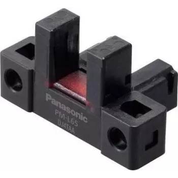Fotoelementu gaismas barjera Panasonic PM-L65-P, L-tips, 5–24 V līdzstrāva, normāli gaismas/tumšas pārslēgšana