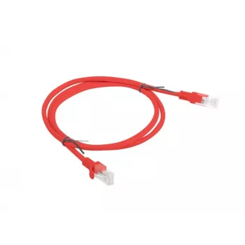 Lanberg PCU5-20CC-0100-R Cat.5e UTP savienojuma kabelis, 1 m, sarkans, 10 gab.