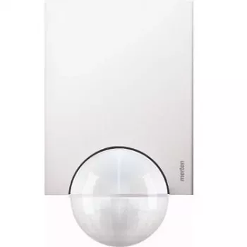 Merten ARGUS 220 kustību detektors 16 m, griesti/siena, āra, balts, IP55, 1000 Lux (MEG5628-3119)