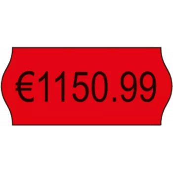 Avery RPLP1226 Sarkanā lente