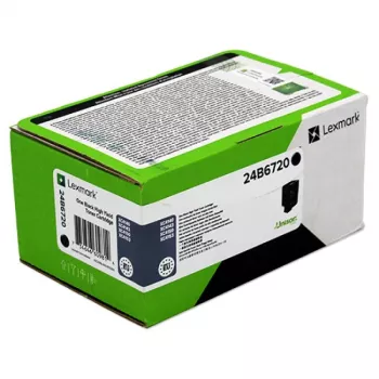 Lexmark 24B6720 toner kasetne 1 gab. Oriģināla Melna