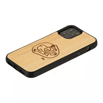 Telefona maciņš man and wood iPhone 12 / 12 Pro ar bērna un zivs dizainu