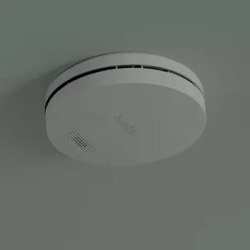 Dūmu detektors Hombli HBSA-0108 bezvadu fotoelektrisks 3V litijs