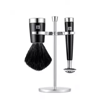 ZWILLING CLASSIC 3-daļīgs skūšanās komplekts ar drošības skuvekli, otu un turētāju